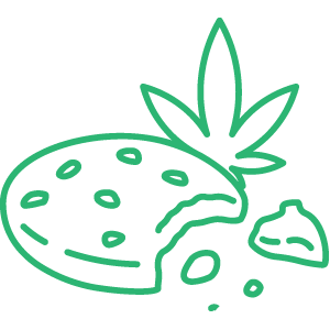 picture of marijuana edibles